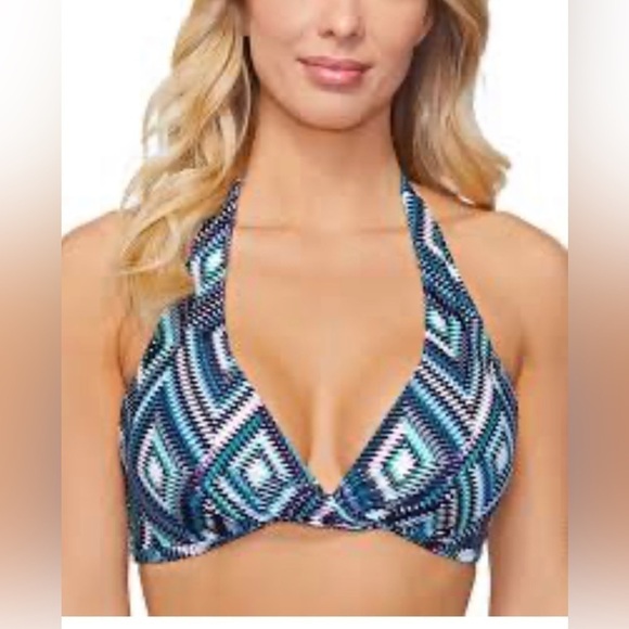 Island Escape bikini swim top size 14 - Picture 1 of 6